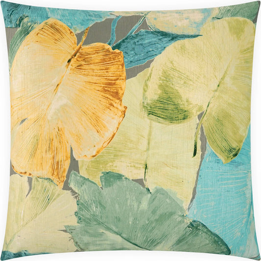Waimea Pillow by DV Kap Home in green, turquoise, teal. Made from 100% polyester in a unique style.
