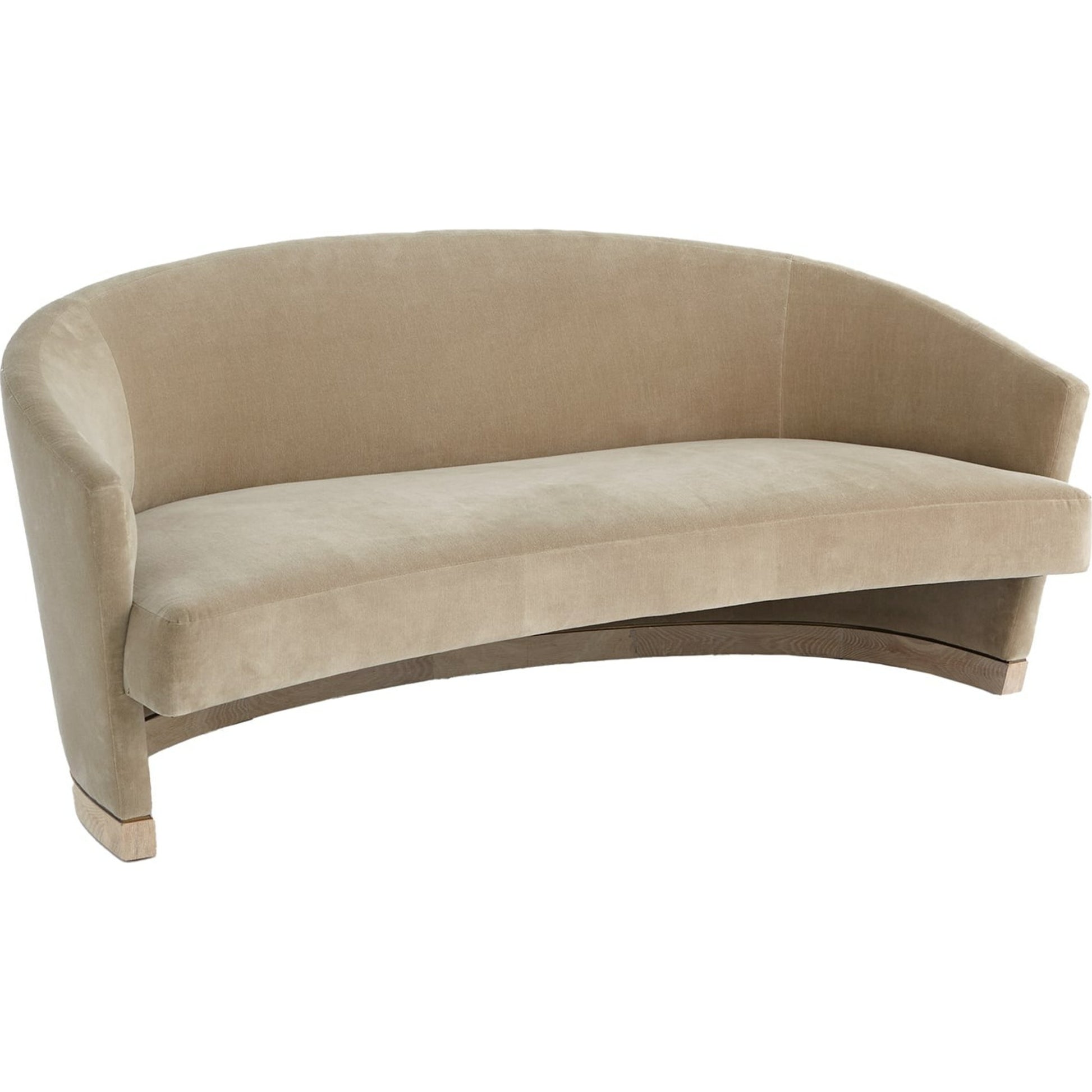 Ophelia Loveseat by Global Views. Made from brass in a modern style.