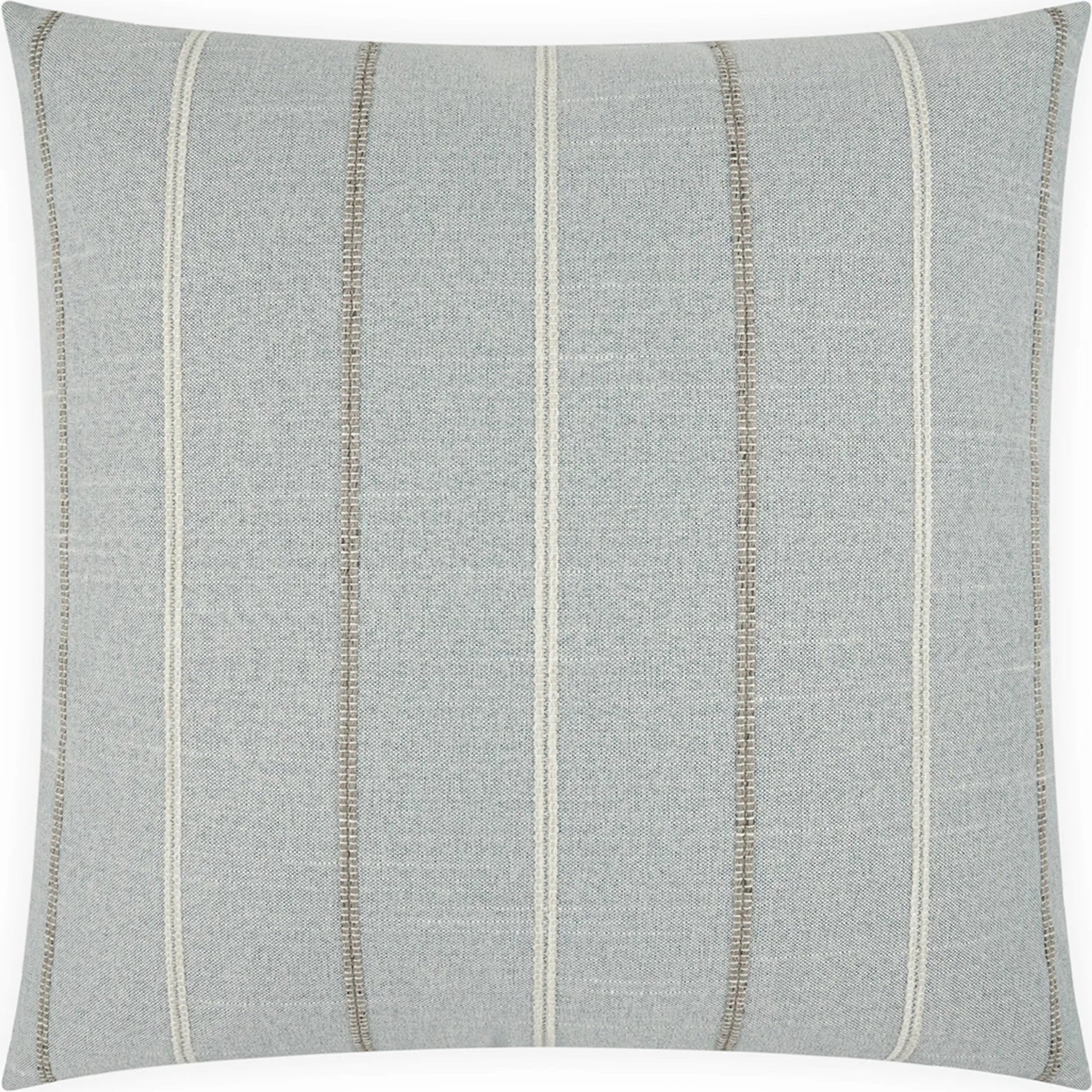 Greenwich Pillow by DV Kap Home. Made from 54% pcrpolyester, 46% polyester in a transitional style.