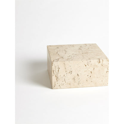 Travertine Plateau by Global Views in natural. Made from travertine in a modern style.