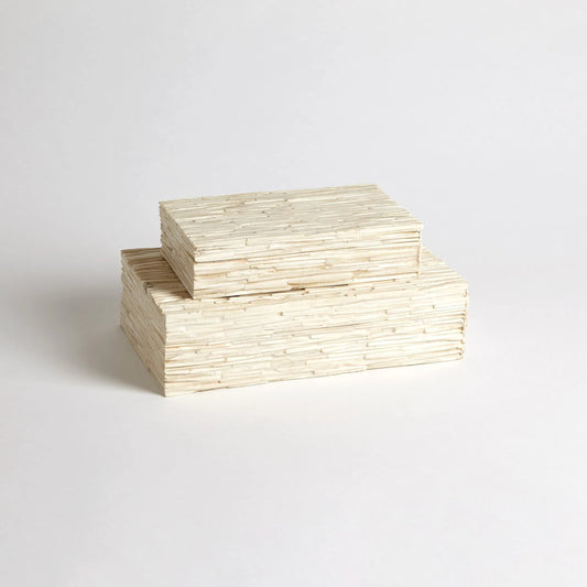 Chiseled Bone Box by Global Views. Made from unique in a eclectic & global style.