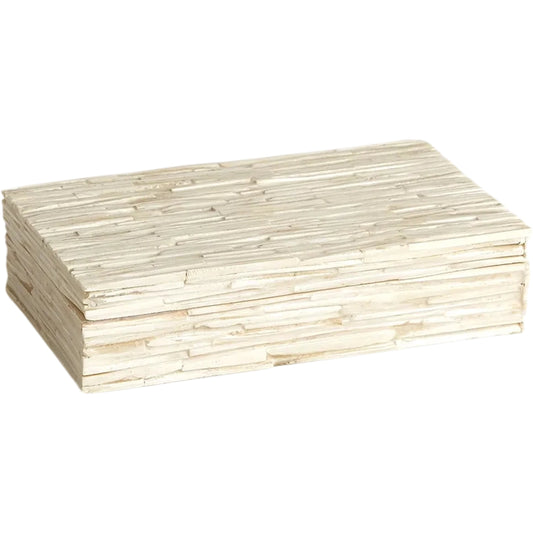 Chiseled Bone Box by Global Views. Made from unique in a eclectic & global style.