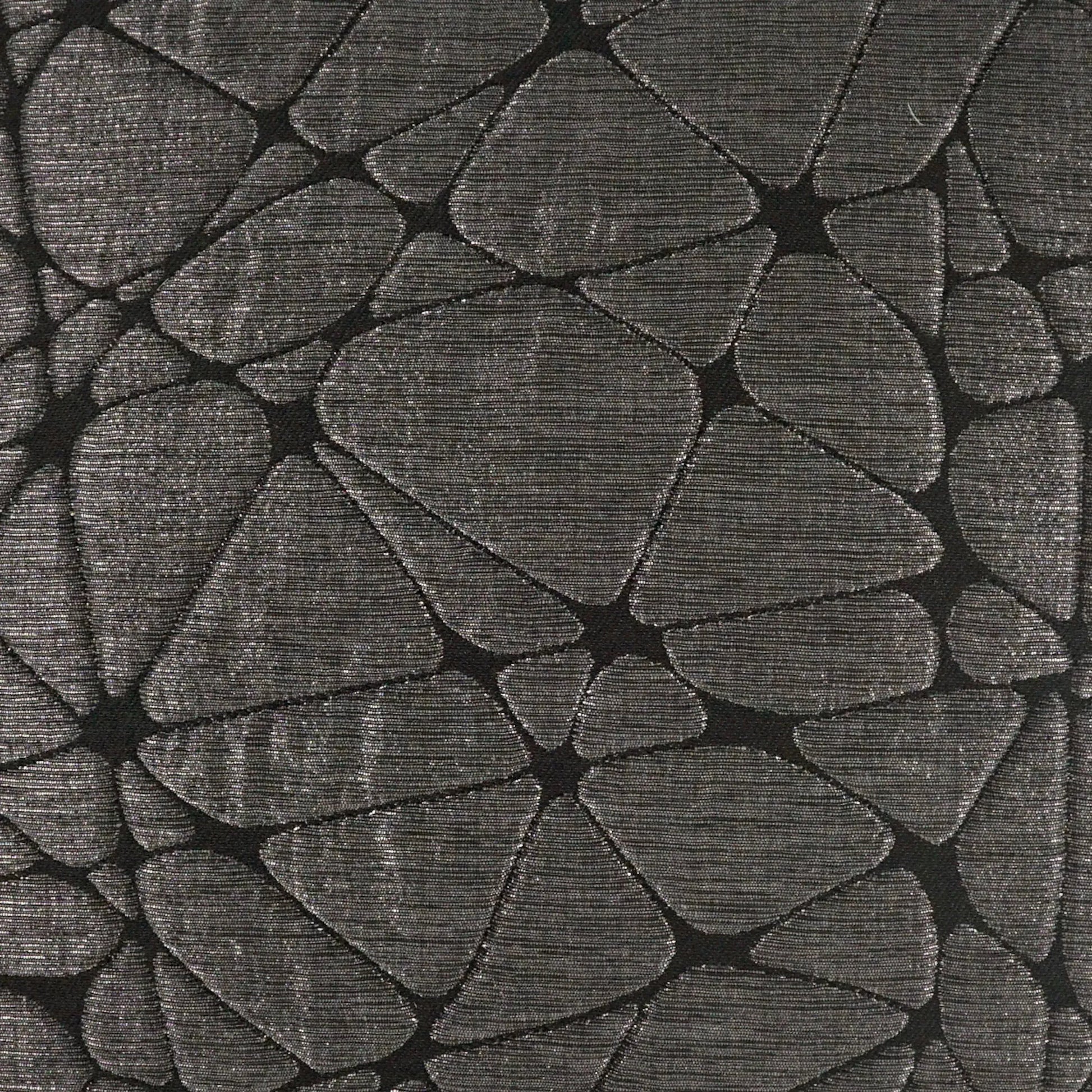 Amelie Pillow by DV Kap Home in gunmetal. Made from 51.05% cotton, 28.22% olefin, 20.73% polyester in a modern style.