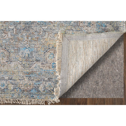 Caldwell Transitional Rug - 8802F by Feizy in blue, gray, tan. Made from wool, viscose in a unique style.