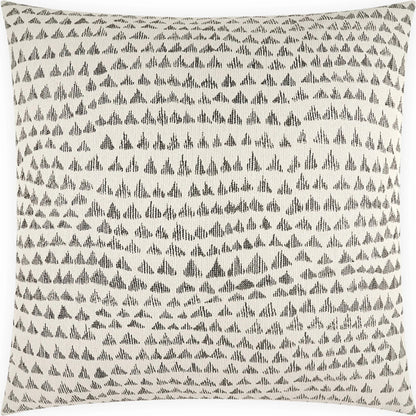 Maxton Pillow by DV Kap Home in white. Made from 61.84% olefin, 38.16% polyester (uv) in a transitional style.