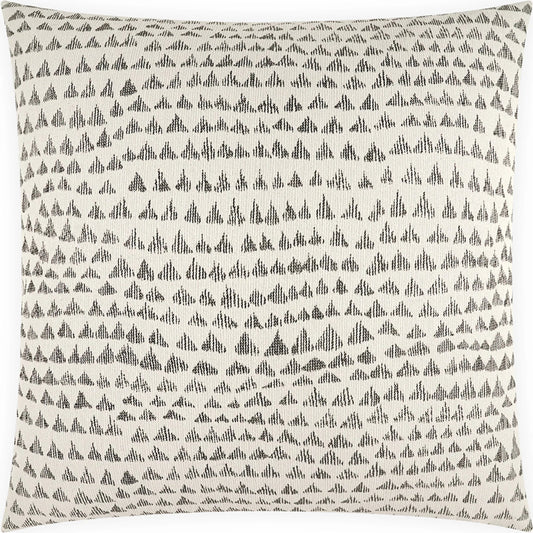 Maxton Pillow by DV Kap Home in white. Made from 61.84% olefin, 38.16% polyester (uv) in a unique style.