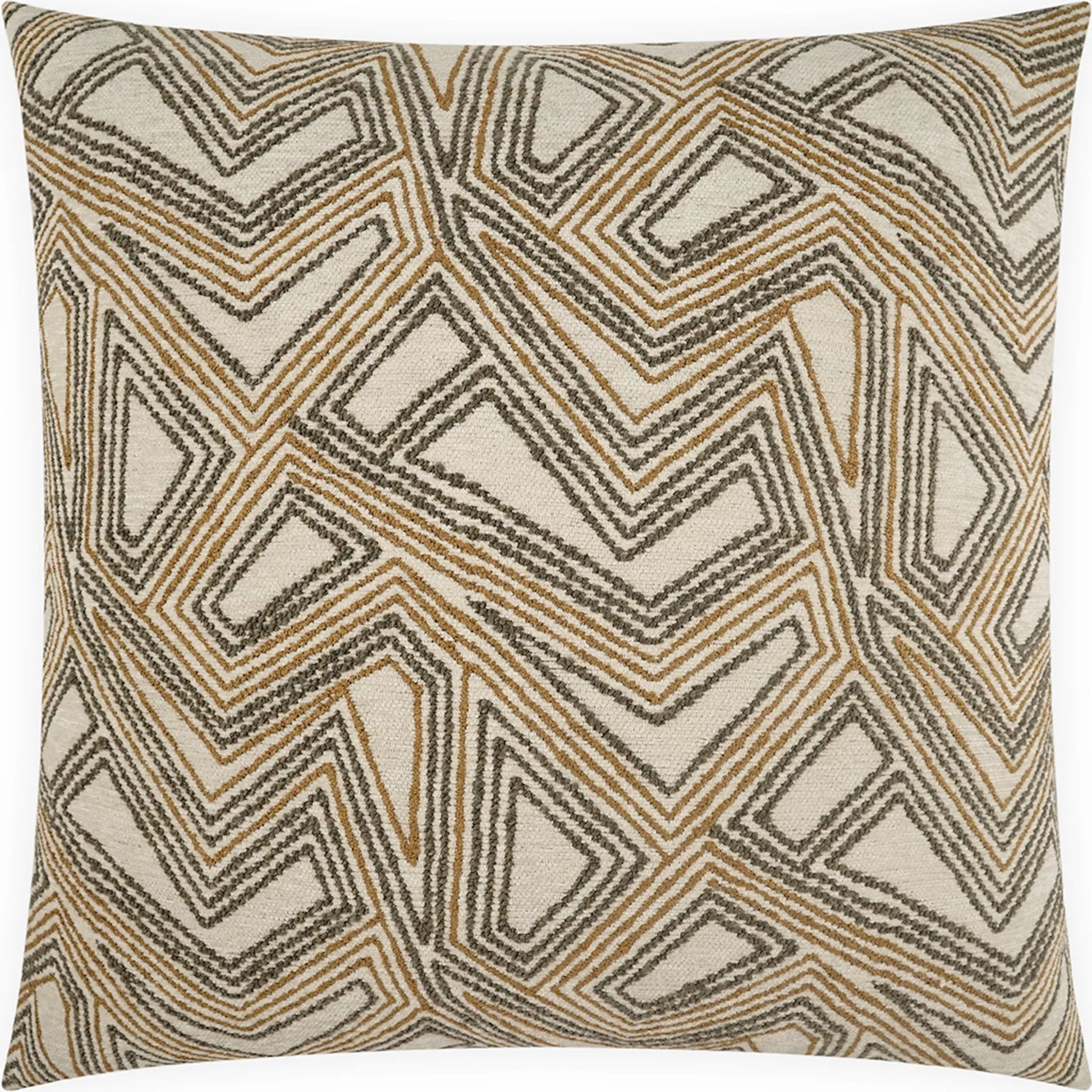 Zuma Pillow by DV Kap Home in copper. Made from 100% polyester in a eclectic & global style.