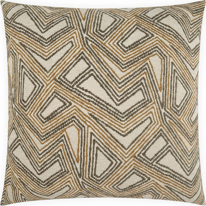Zuma Pillow by DV Kap Home in copper. Made from 100% polyester in a eclectic & global style.