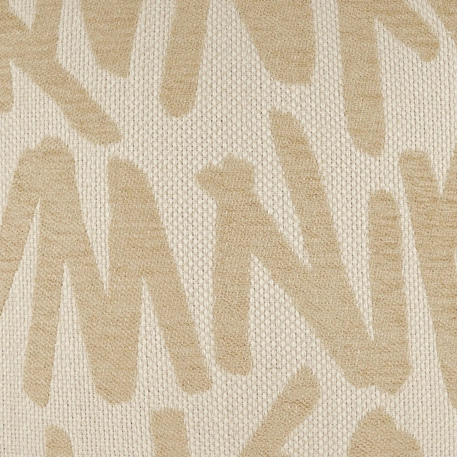 Gambit Pillow by DV Kap Home in bone. Made from 100% polyester in a modern style.