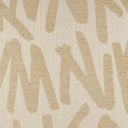 Gambit Pillow by DV Kap Home in bone. Made from 100% polyester in a modern style.