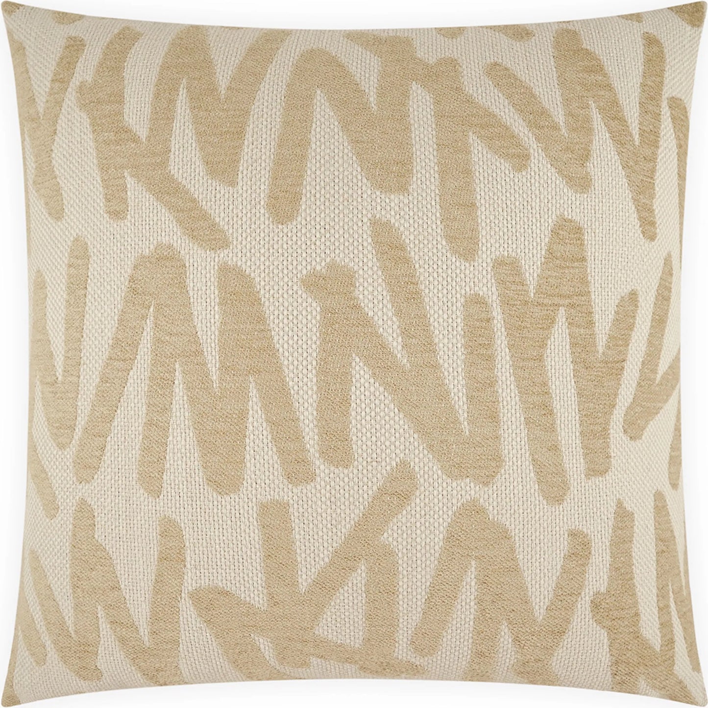 001 SI-2514367 | Primary Silo | Gambit Pillow by DV Kap Home in bone. Made from 100% polyester in a modern style.