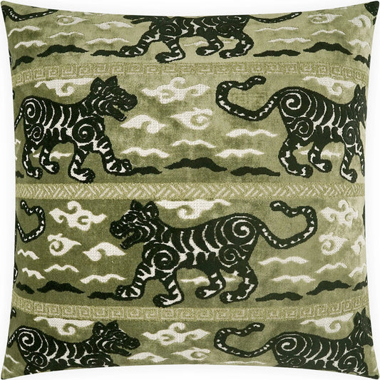 Katana Pillow by DV Kap Home. Made from 68% polyester, 28% viscose, 4% cotton in a unique style.