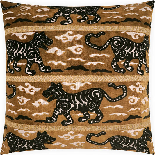 Katana Pillow by DV Kap Home. Made from 68% polyester, 28% viscose, 4% cotton in a unique style.