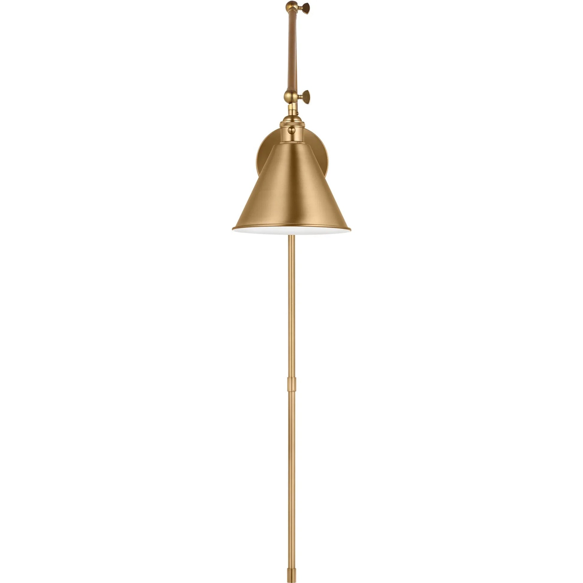 Salem Double Arm One Light Sconce by Visual Comfort & Co.. Made from steel in a unique style.