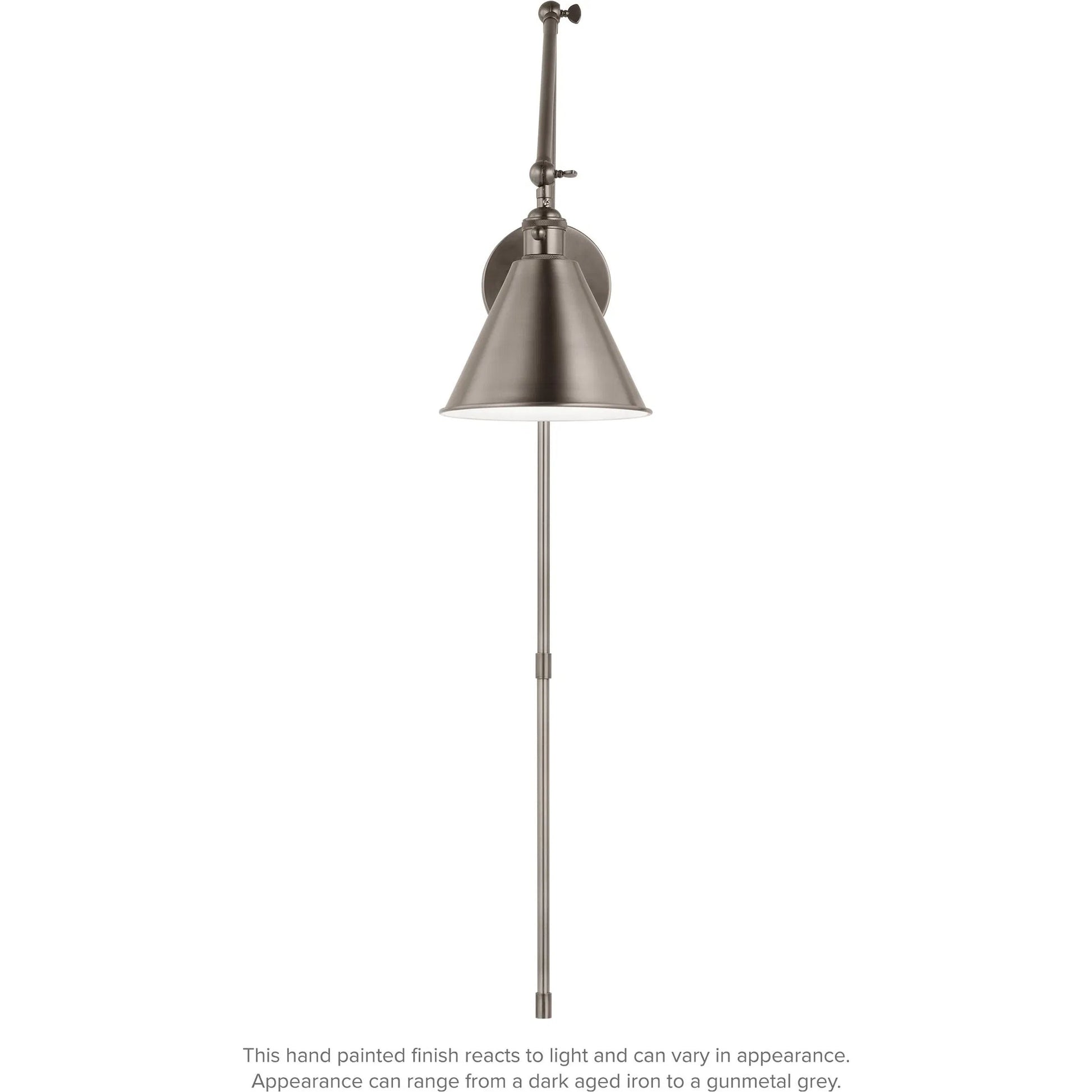 Salem Double Arm One Light Sconce by Visual Comfort & Co.. Made from steel in a unique style.