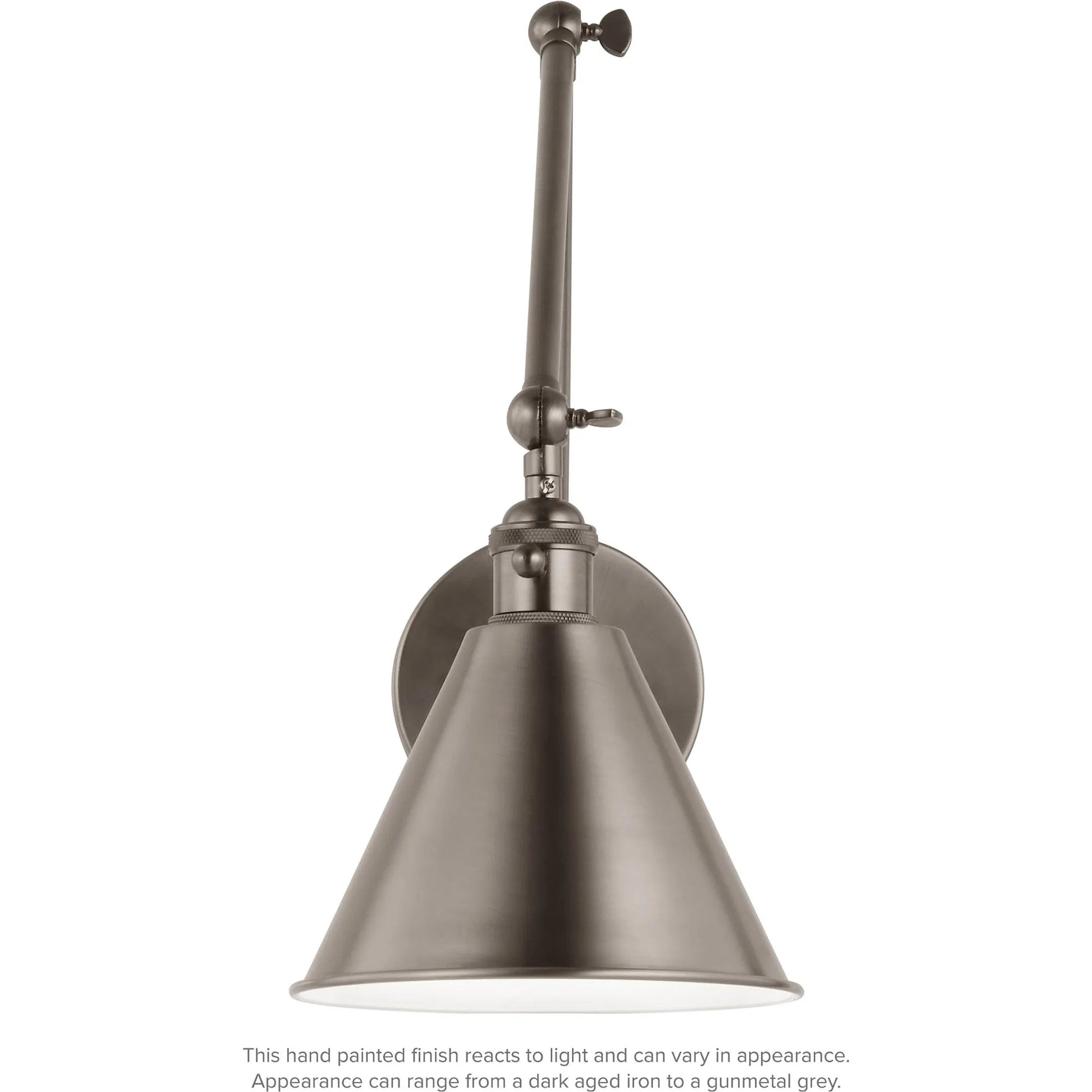 Salem Double Arm One Light Sconce by Visual Comfort & Co.. Made from steel in a unique style.