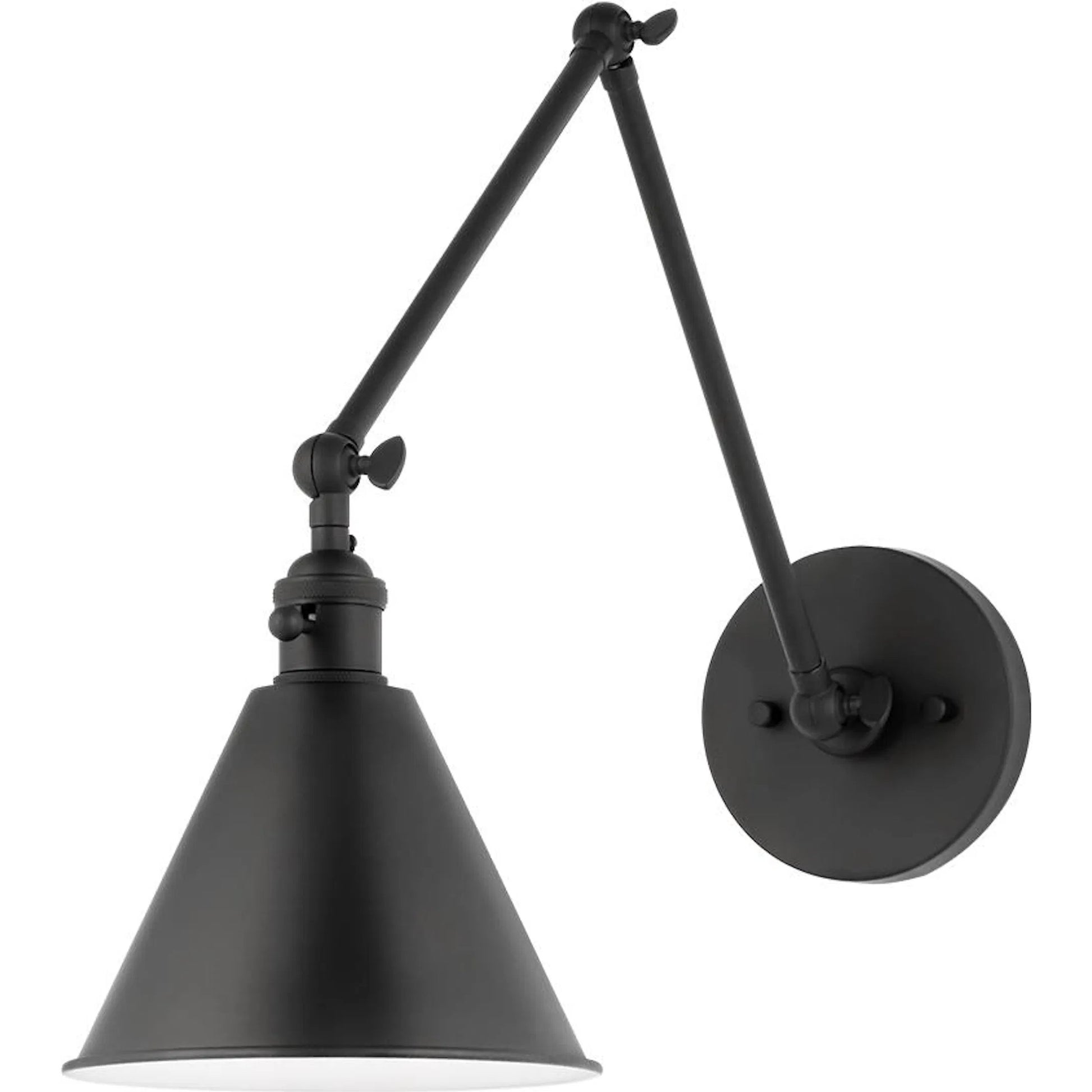 Salem Double Arm One Light Sconce by Visual Comfort & Co.. Made from steel in a unique style.