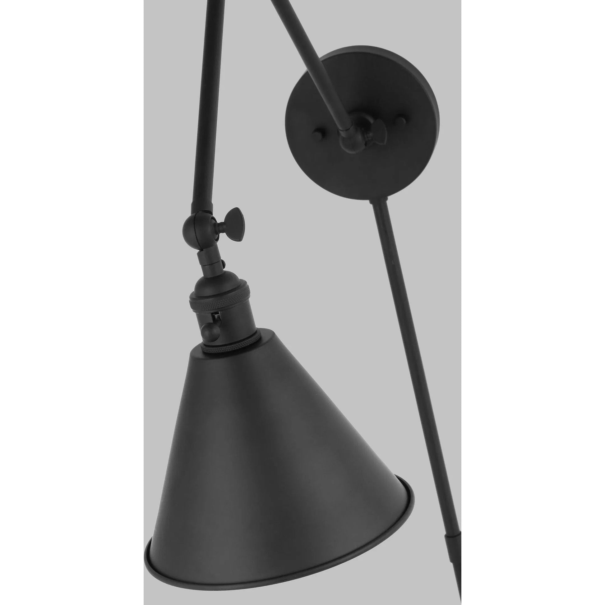 Salem Double Arm One Light Sconce by Visual Comfort & Co.. Made from steel in a unique style.