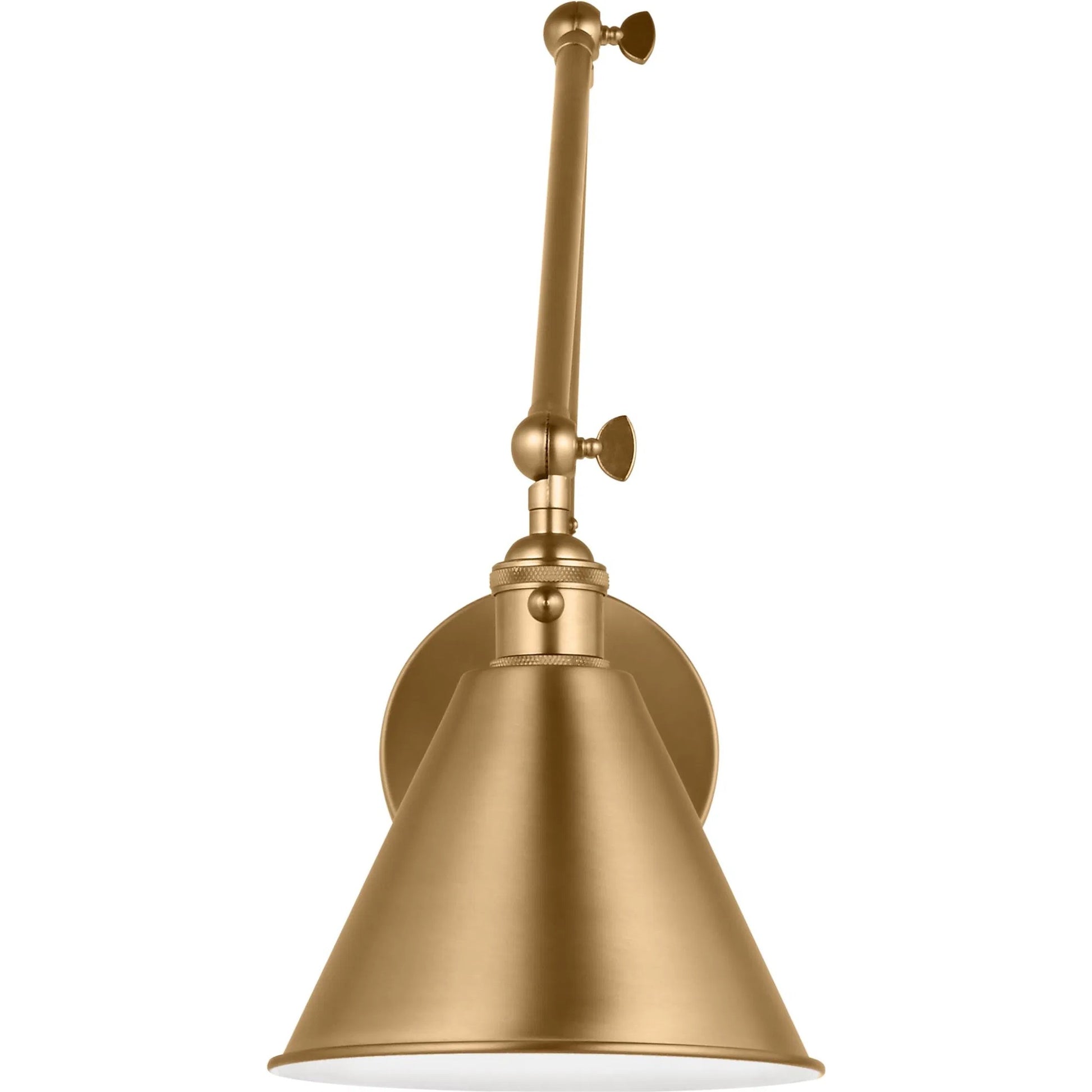 Salem Double Arm One Light Sconce by Visual Comfort & Co.. Made from steel in a unique style.