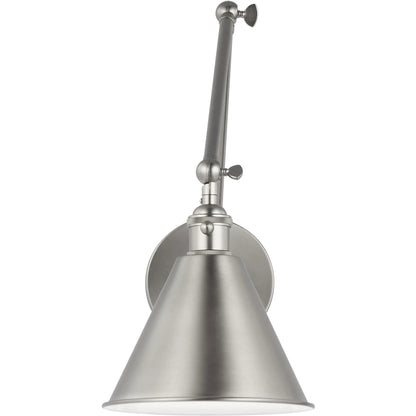 Salem Double Arm One Light Sconce by Visual Comfort & Co.. Made from steel in a unique style.