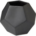 Faceted Vase by Global Views. Made from ceramic in a modern style.