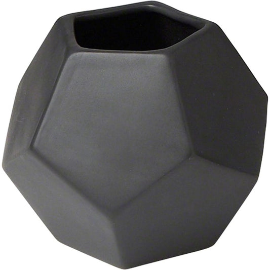 Faceted Vase by Global Views. Made from ceramic in a modern style.