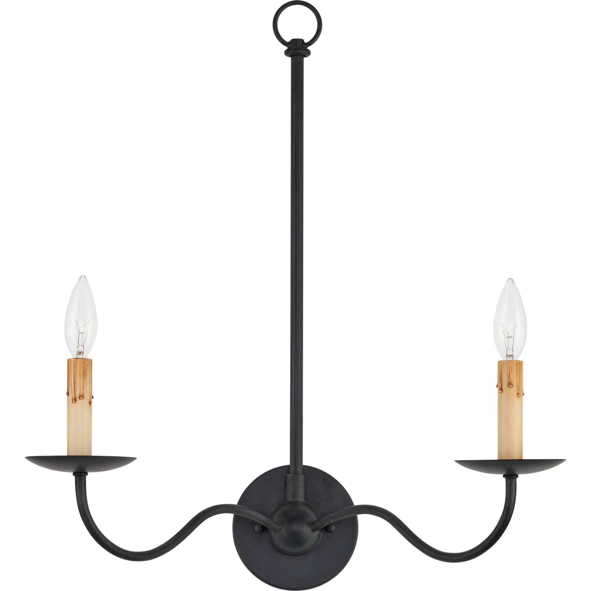 Saxon Double-Light Wall Sconce by Currey and Company. Made from unique in a modern style.