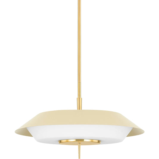 Westport Pendant by Hudson Valley. Made from steel in a unique style.