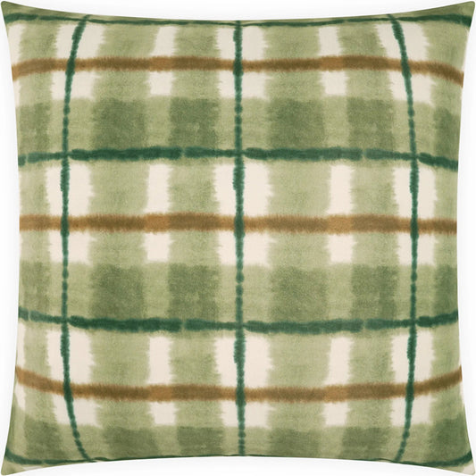 Henley Pillow by DV Kap Home in aloe. Made from 100% polyester in a unique style.