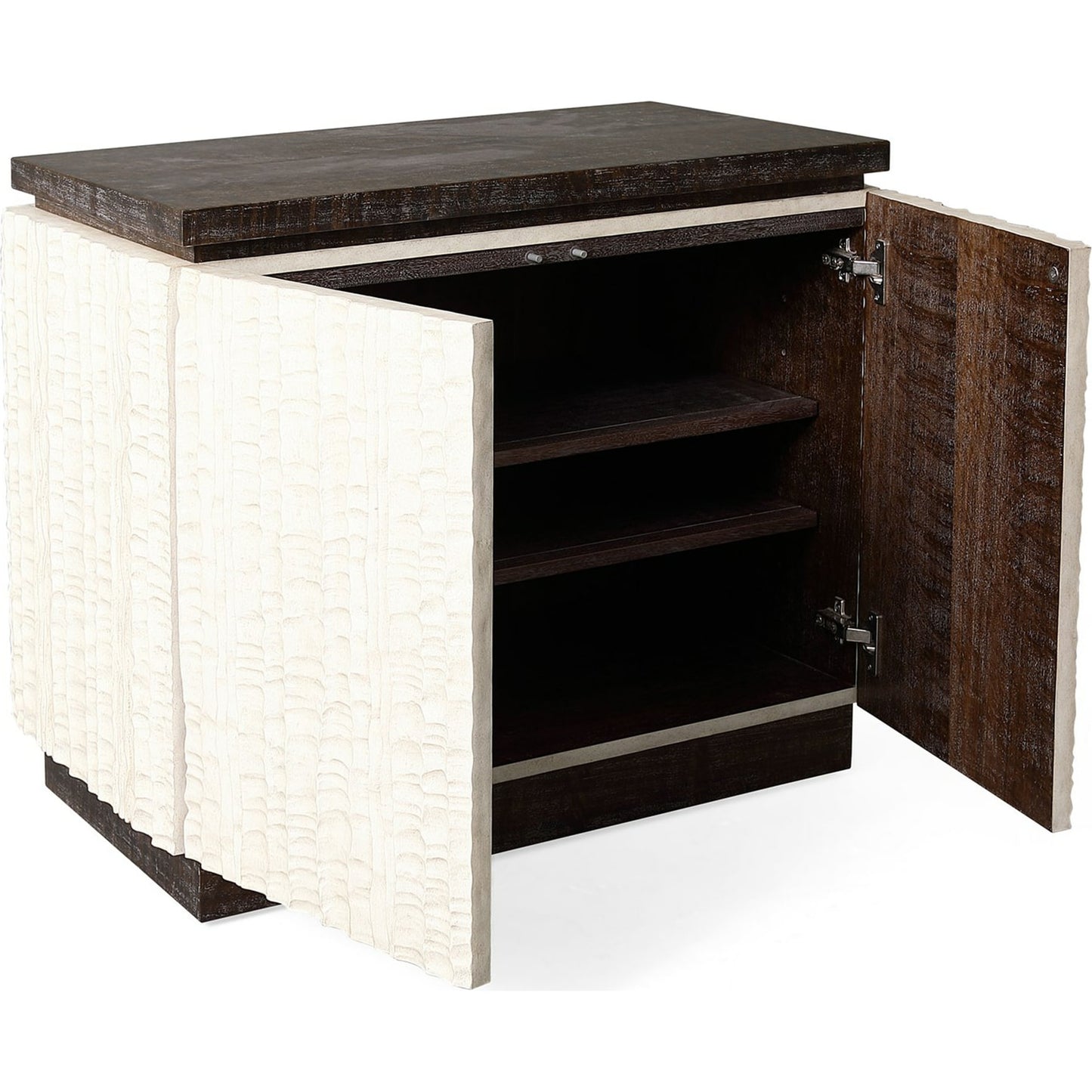 002 SR-891845 | Additional Silo | Emory Chest by Global Views. Made from textured resin in a modern style.