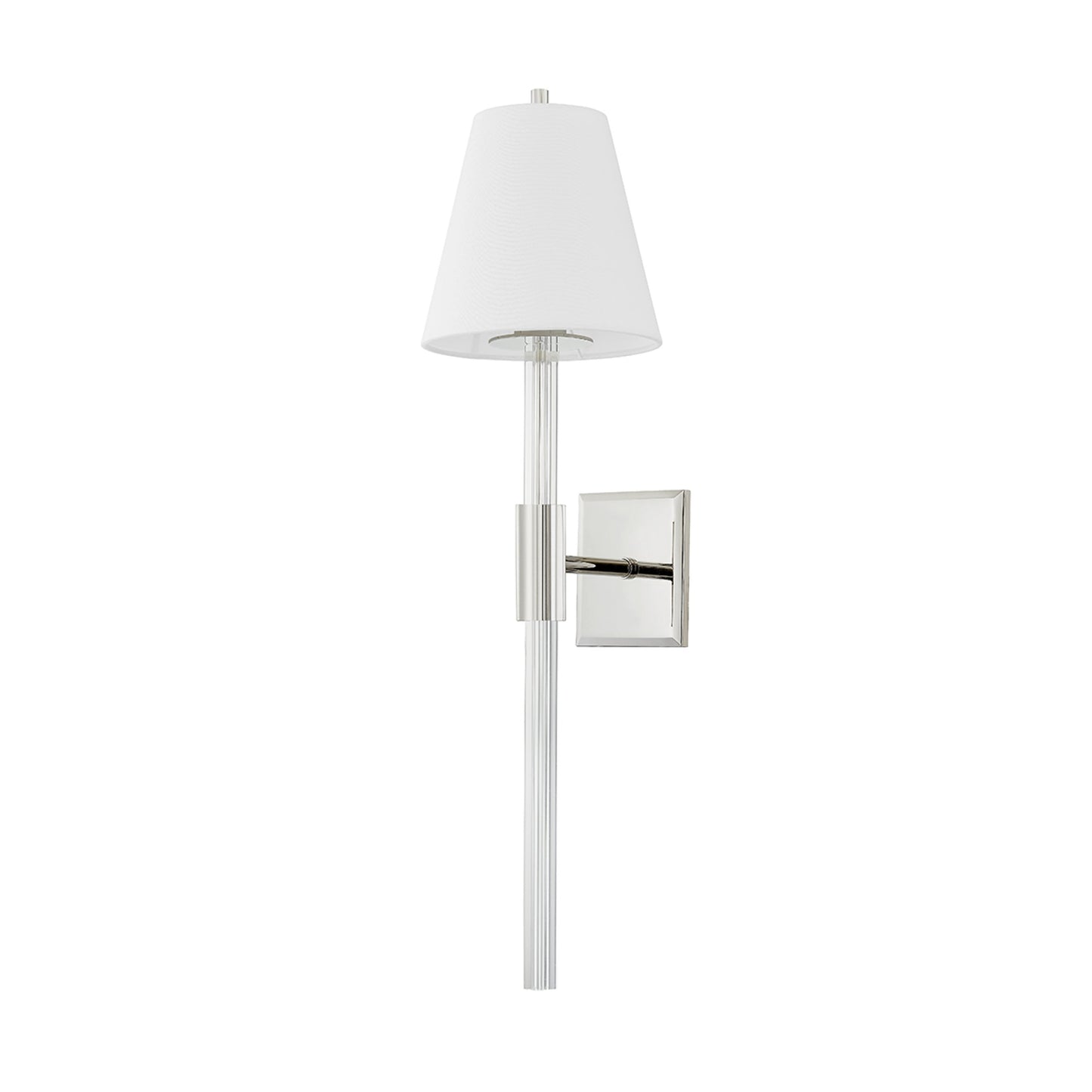 002 SI-2030031 | Additional Silo | Martina Sconce by Corbett in polished nickel. Made from brass in a modern style.