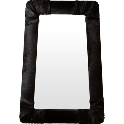 Gabriel Mirror by Global Views. Made from leather, mirror in a modern style.