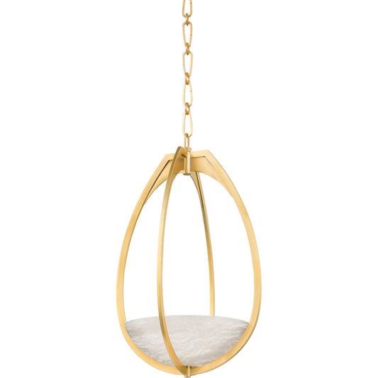 Lloyd Pendant by Hudson Valley. Made from steel in a transitional style.