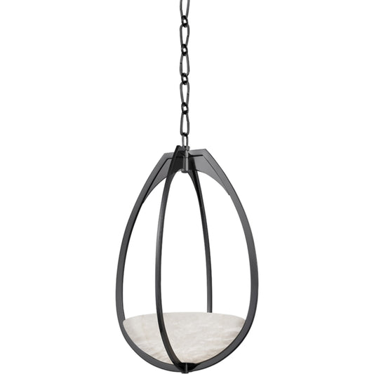 Lloyd Pendant by Hudson Valley. Made from steel in a transitional style.