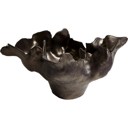 Meteor Bowl by Global Views. Made from ceramic in a coastal style.