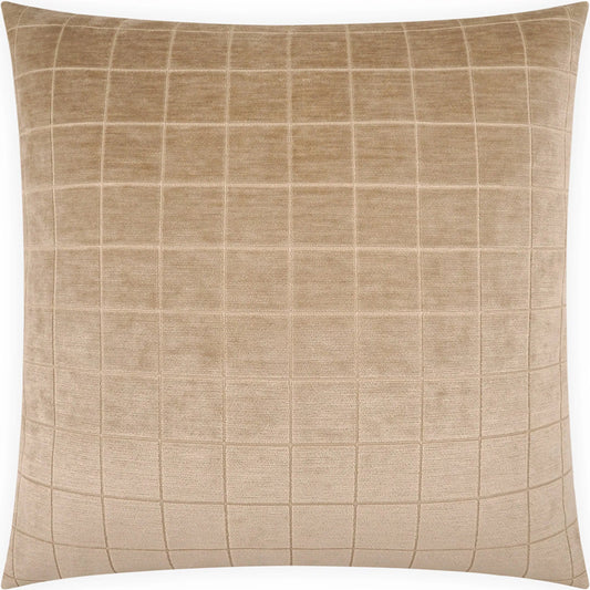 Camden Check Pillow by DV Kap Home. Made from 100% polyester in a unique style.