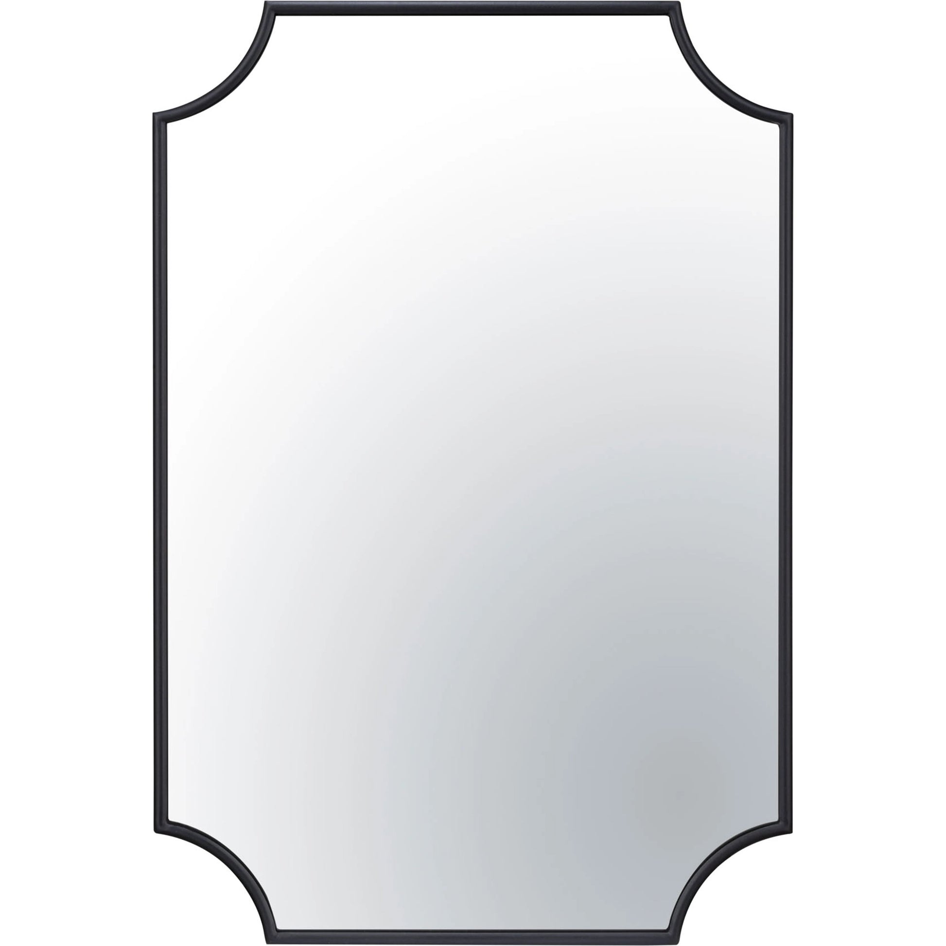 Carlton Mirror by Varaluz in gold. Made from unique in a modern style.