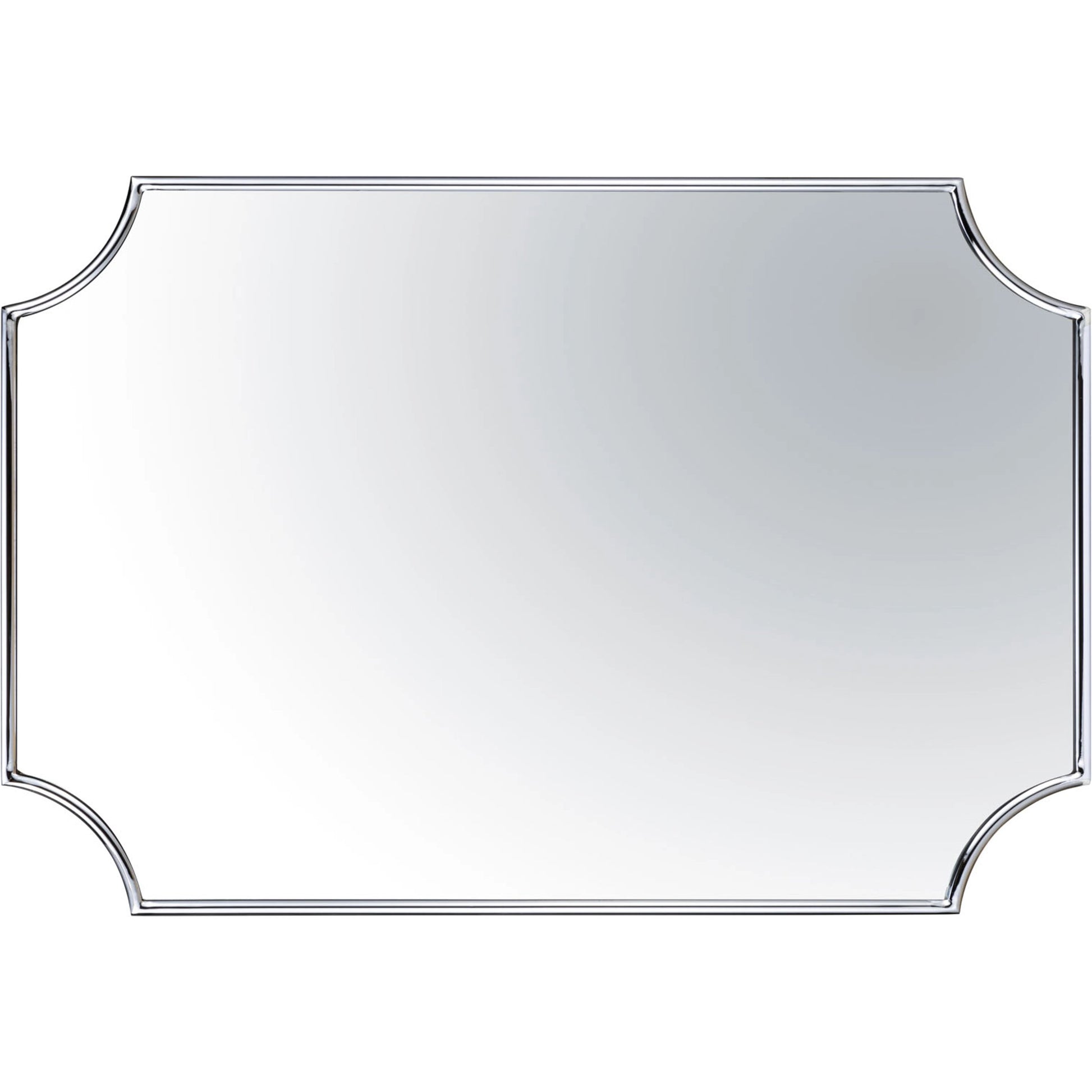 Carlton Mirror by Varaluz in gold. Made from unique in a modern style.