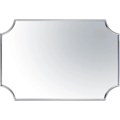 Carlton Mirror by Varaluz in gold. Made from unique in a modern style.