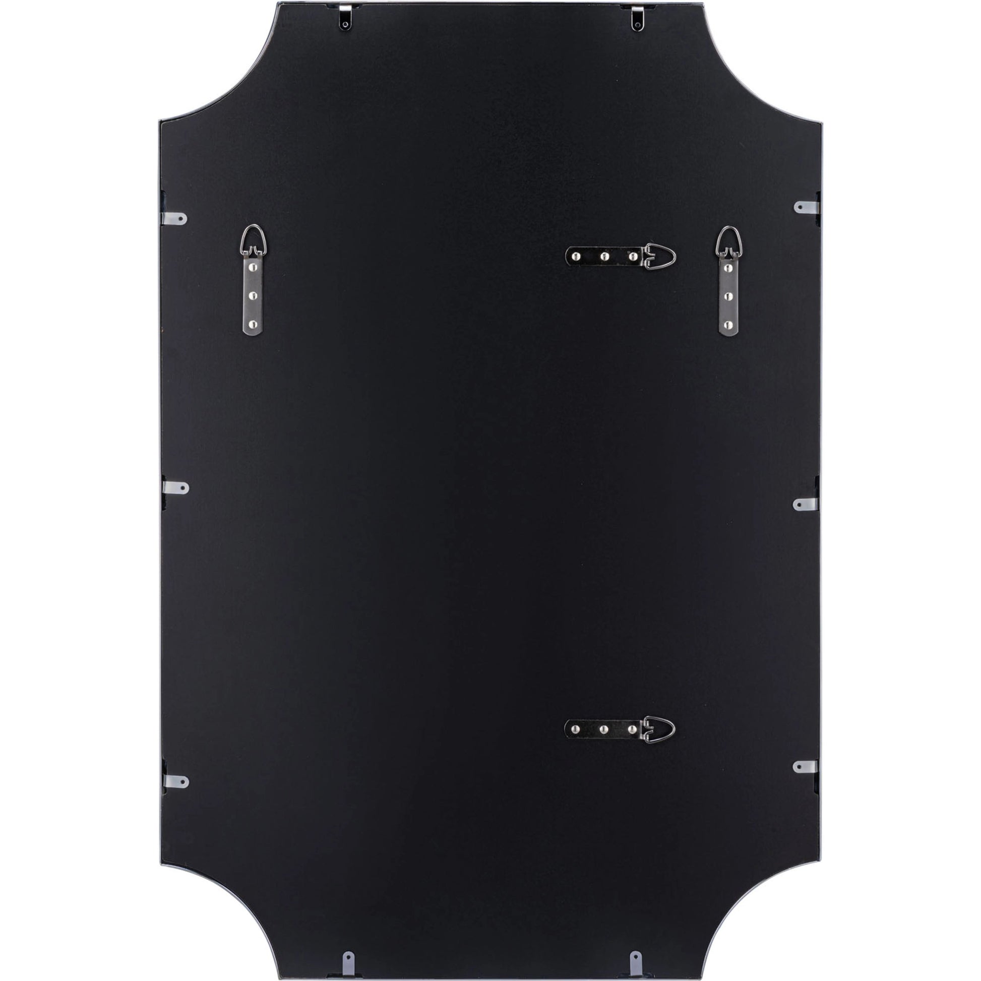 Carlton Mirror by Varaluz in gold. Made from unique in a modern style.