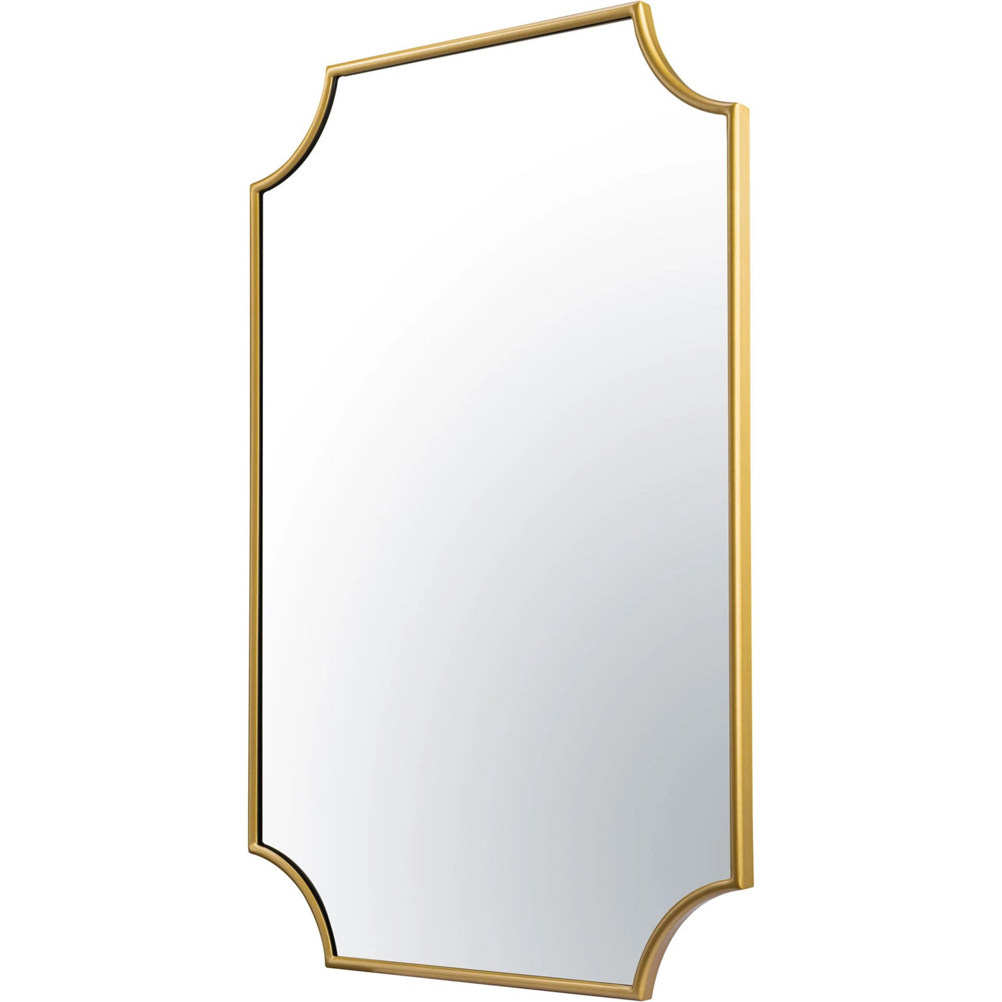 013 SI-1991309 | Additional Silo | Carlton Mirror by Varaluz in gold. Made from unique in a modern style.