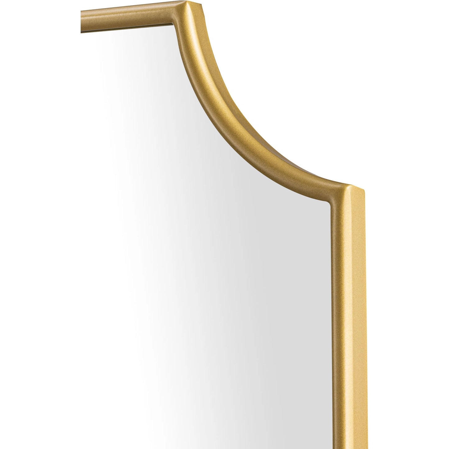 018 SI-1991309 | Closeup | Carlton Mirror by Varaluz in gold. Made from unique in a modern style.