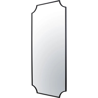 Carlton Mirror by Varaluz in gold. Made from unique in a modern style.