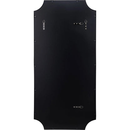 Carlton Mirror by Varaluz in gold. Made from unique in a modern style.