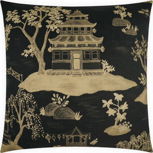 Tang Pillow by DV Kap Home. Made from 100% cotton in a unique style.