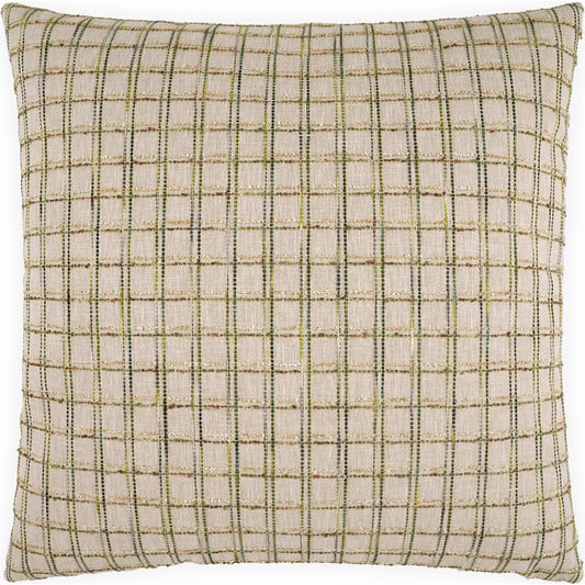 Landis Pillow by DV Kap Home. Made from 50% cotton, 46% polyester, 3% viscose, 1% linen in a unique style.