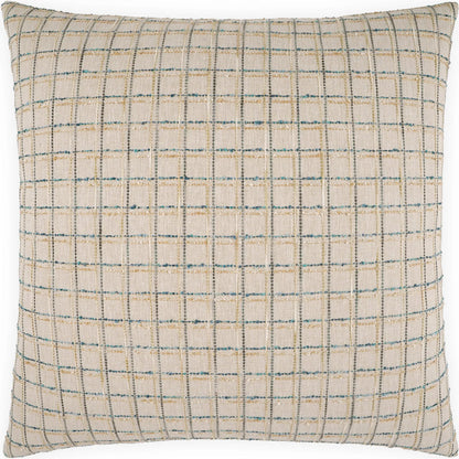 Landis Pillow by DV Kap Home. Made from 50% cotton, 46% polyester, 3% viscose, 1% linen in a eclectic & global style.