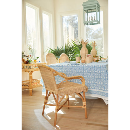 Hope Hill Chair by Chelsea House in tan. Made from natural rattan, fitrit rattan in a rustic style.