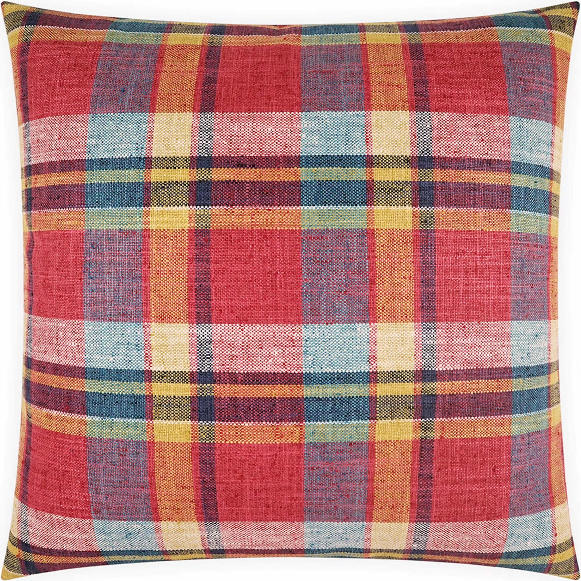 Ansel Pillow by DV Kap Home in fuchsia. Made from 100% polyester in a traditional style.
