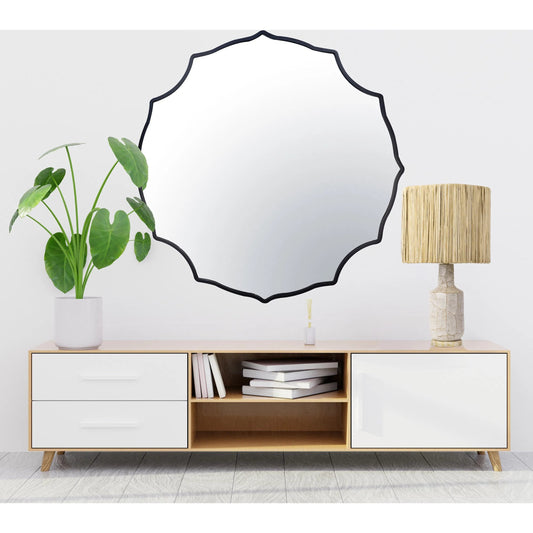 Not Baroque Mirror by Varaluz. Made from unique in a modern style.